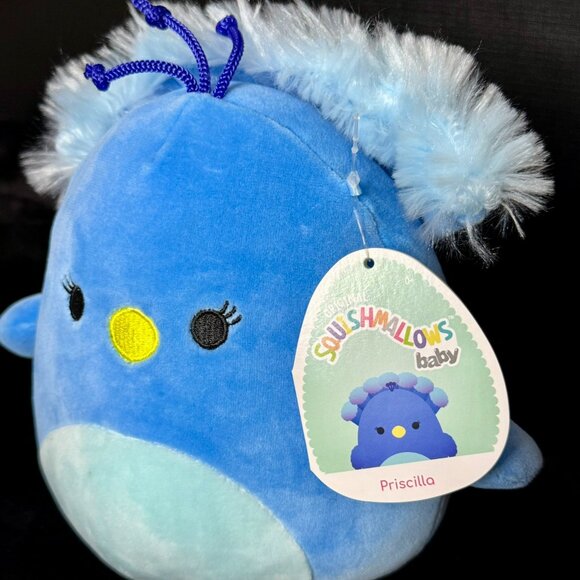 NWT Priscilla 7" The Peacock Squishmallow BABY - Picture 2 of 4